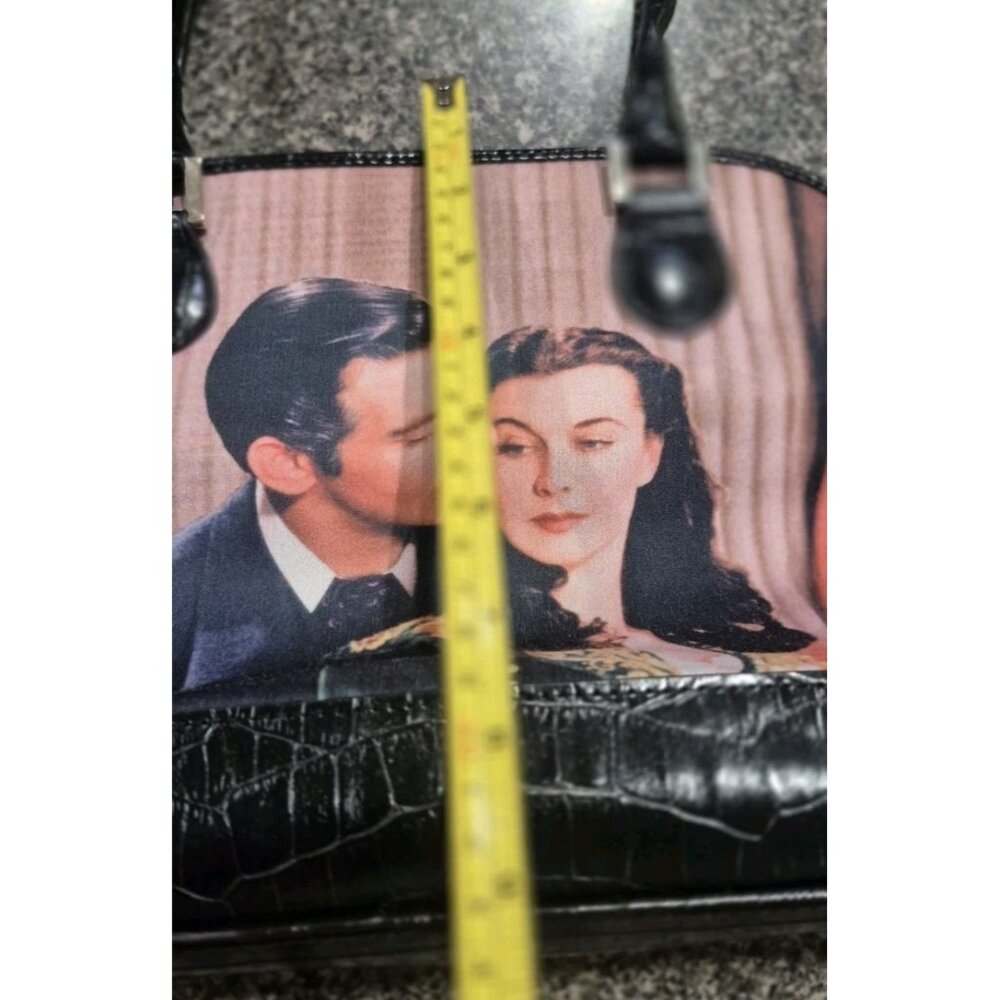 Gone With The Wind Purse Scarlett O’hara & Rhett Butler Rhinestoned Handbag - Picture 9 of 10